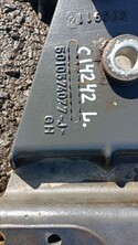 Кронштейн передней рессоры передний левый - Renault Magnum 4х2 (Magnum) (5010574077) - c14242